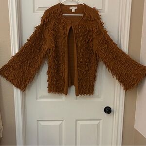 Band of Gypsies Rust Knit Cardigan